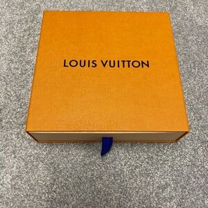 Louis Vuitton Orange Box with Blue Ribbon